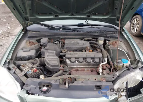 2003 Honda Civic Lx from USA, damaged, VIN 2HGES16523H500025